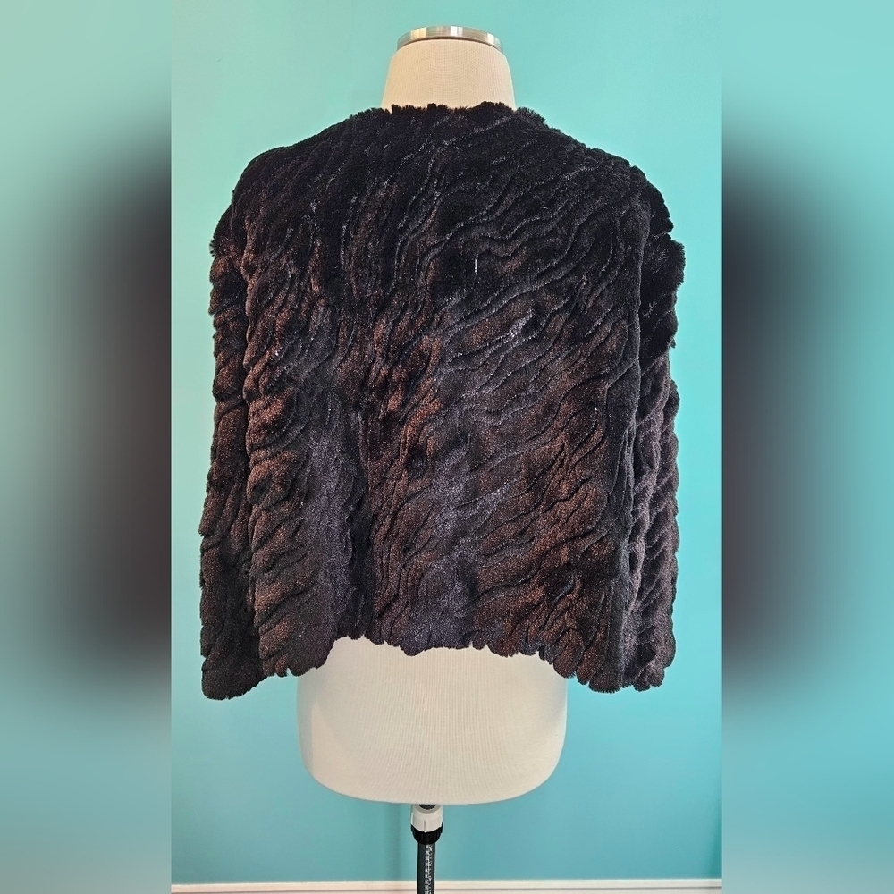 Vintage Marina Faux Fur Jacket - Picture 5 of 7
